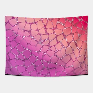 PINK GLITTER GRADIENT PATTERN Tapestry