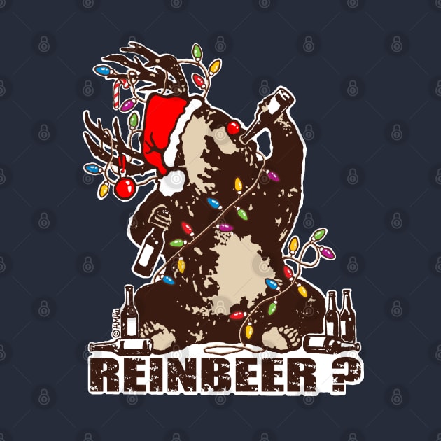 Bear, deer, drunken reinbeer? by NewSignCreation