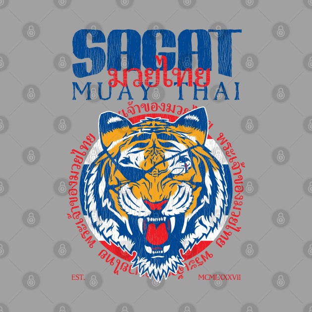 Sagat The God of Muay Thai Gym by RevLevel