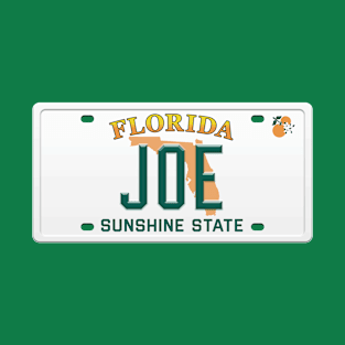 Joe License Plate - FL T-Shirt