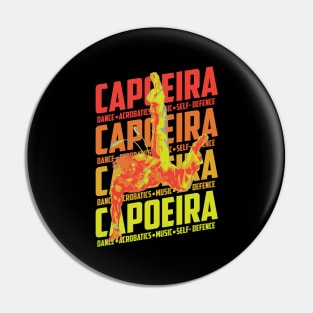 Brazilian Capoeira Dance Self-Defence Sports Pin