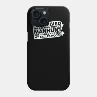 eagles convict manhunt Phone Case