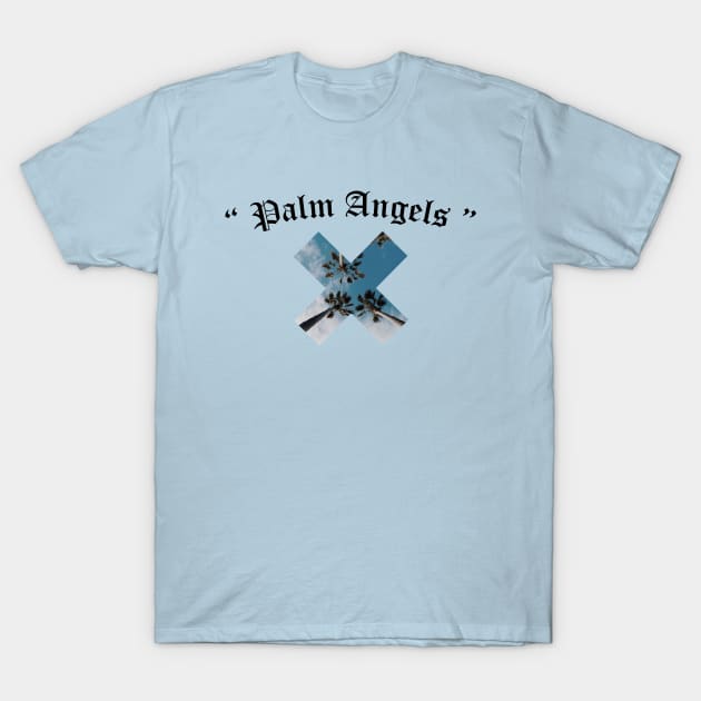 Palm Angels T-Shirt Blue / S