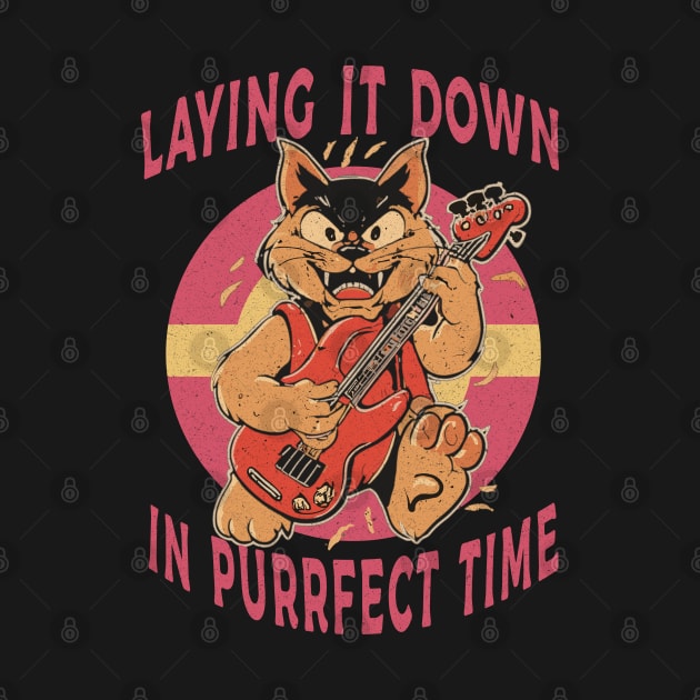 Laying it Down in Purr-fect Time by Blended Designs