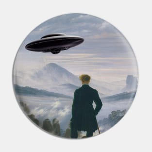 Believe "Caspar David Friedrich" Pin