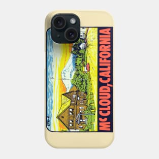 1960s McCloud California Phone Case