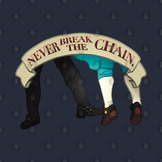 Blackbeard and Stede: Never Break the Chain by Lamepixie