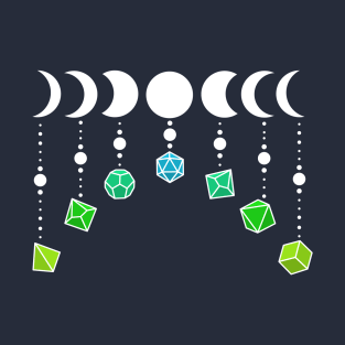 Moon Phase Dice T-Shirt