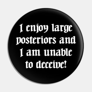 Ye Olde Lyrics - I Like Big Butts Pin