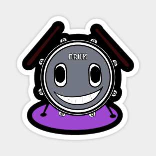 bass drum and smile Magnet