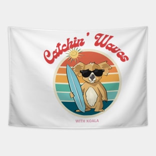 Catching Waves with Koala Tapestry