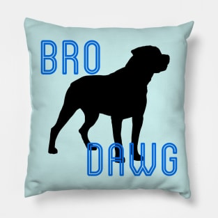 Mastiff BLUE Pillow