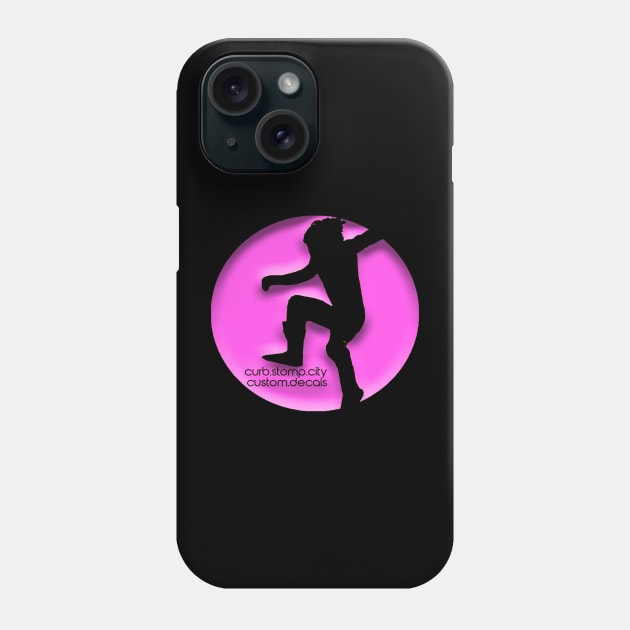 Curb Stomp- Pink Phone Case by SrikSouphakheth