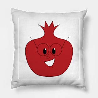 garnet with glasses Pillow