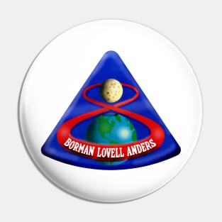 apollo 8 mission "patch" artwork Pin