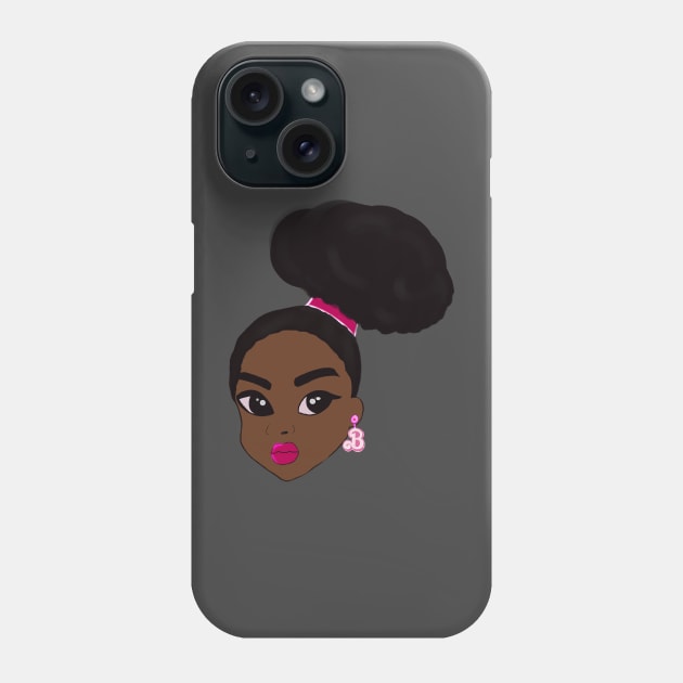Afro Barbie Phone Case by byEstherReid