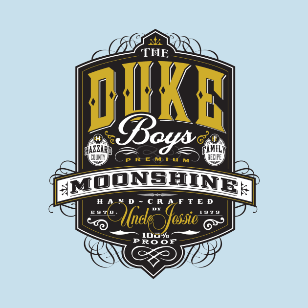 The Duke Boy's Moonshine by MindsparkCreative