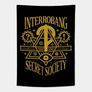 The Interrobang Secret Society - Gold edition Tapestry