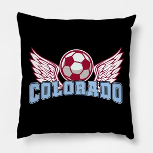 Colorado Soccer Pillow