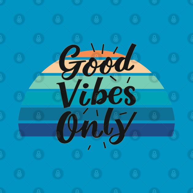 Good Vibes Only by Cotton Candy Art