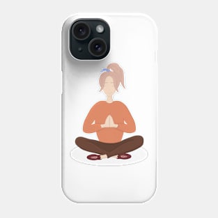 Yogi girl Phone Case