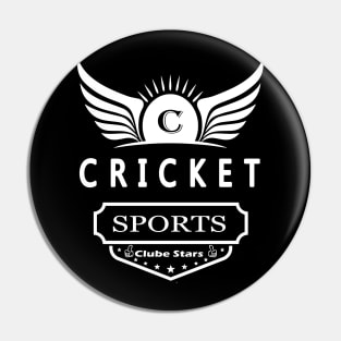 Sports Cricket Pin