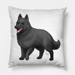 Dog - Belgian Sheepdog - Black Pillow