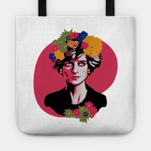 Crown of Flowers - Princess Diana Tote