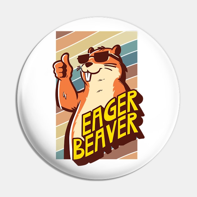 Eager Beaver, the task accomplishment and productivity master. Busy beaver, work ethic, team player, workplace inspiration, personal growth and development Pin by Lunatic Bear