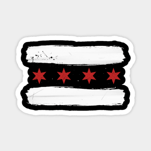 Chicago-Made Punk (White) Magnet