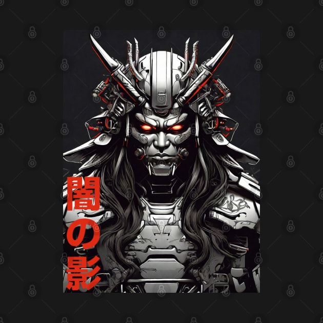 Dark Shadow Futuristic Samurai by UB design