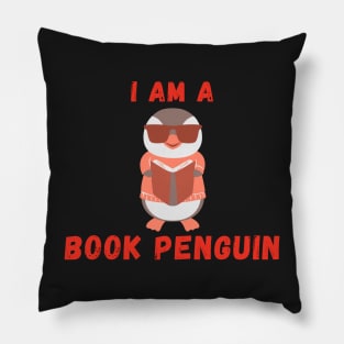 Book Penguin Pillow
