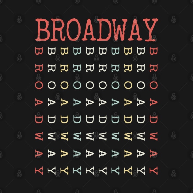 vintage Broadway by Tesszero