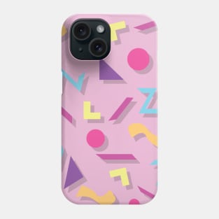 Funky 90s Pattern v5 Phone Case