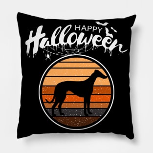 Funny Happy Halloween Beautiful Whippet Men Women Kids Gift Pillow