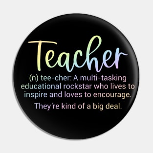 Teacher definition - inspiring teacher quote Pin