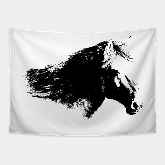 Horse Tapestry by hudayadi