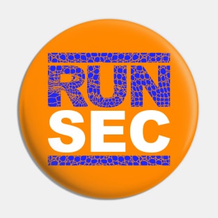 Run SEC Florida - On Orange Pin