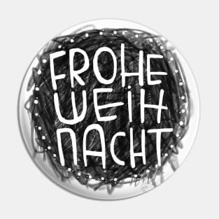 Weihnachten, Frohe Weihnacht Pin