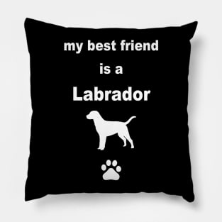 Labrador Dog design Pillow