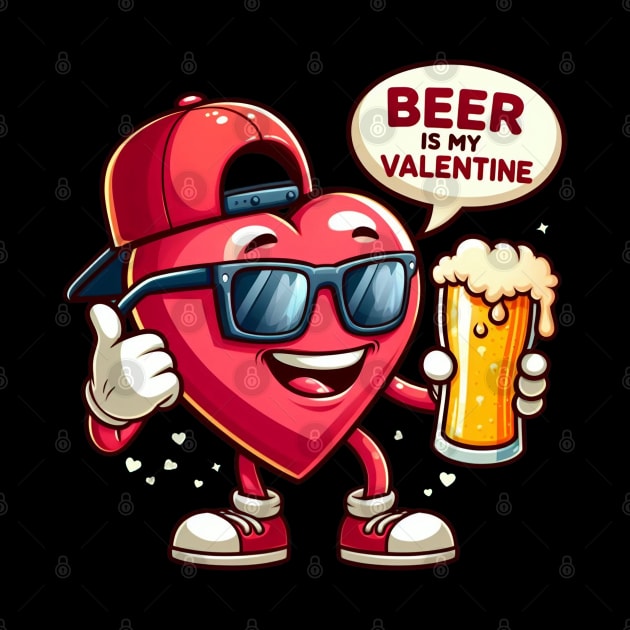 Beer Is My Valentine by BukovskyART