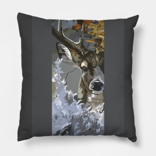 Deer Vektor Pillow