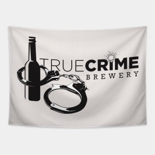 True Crime Brewery Logo Tapestry