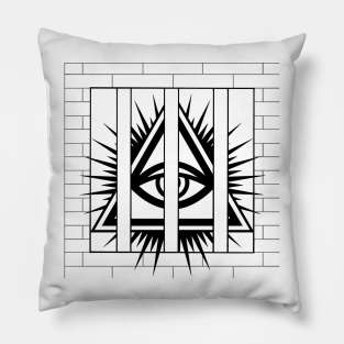 Eye Conz Black & White Pillow