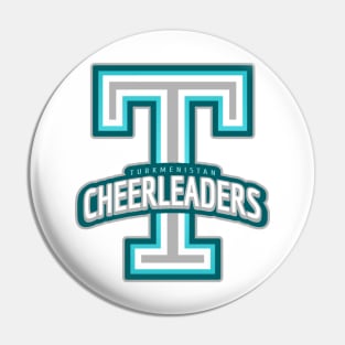 Turkmenistan Cheerleader Pin