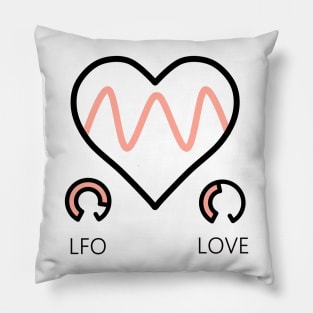 LFO LOVE Music Producer Pillow