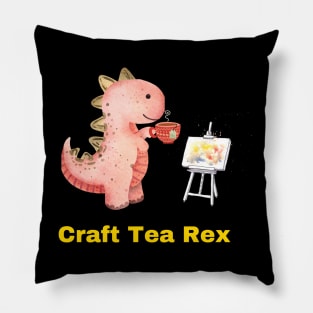 Craft Tea Rex Pillow