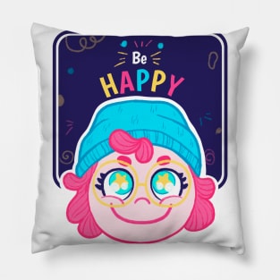 Be Happy Pillow