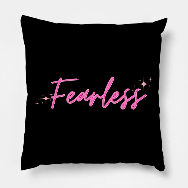 Fearless Pillow by Mysticalart