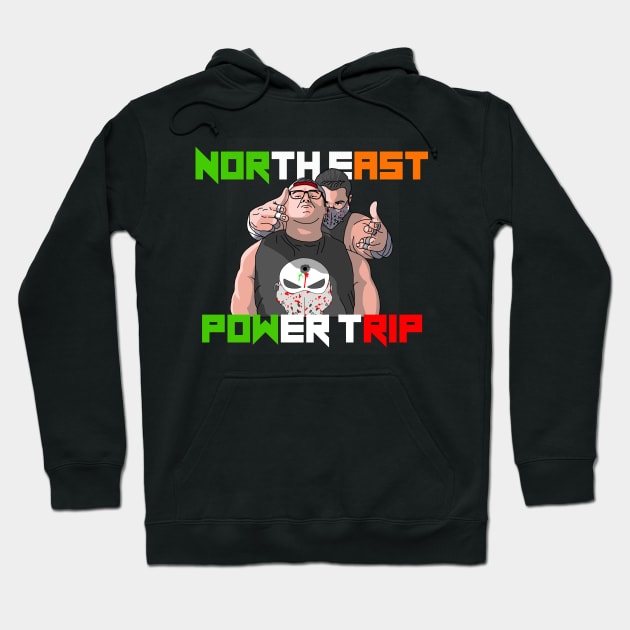North East Power Trip Art Hoodie
